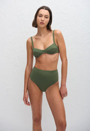Balconette Top - Safari Crinkle - Matteau